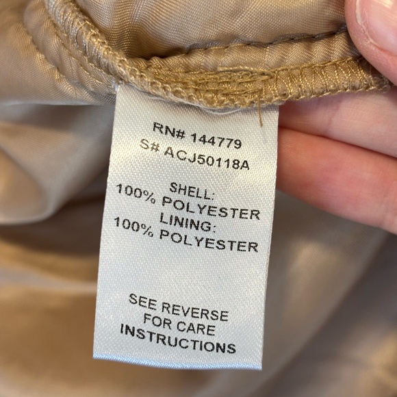 12th Tribe Women's Two-Tone Sherpa Teddy Jacket Brown Tan Fuzzy Lightweight M-L - Picture 9 of 10